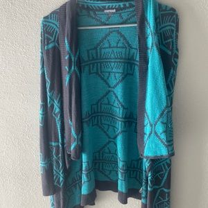 Charlotte Russe Patterned Cardigan